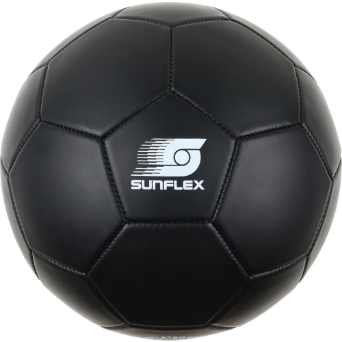 Sunflex Fußball black schwarz Gr.5