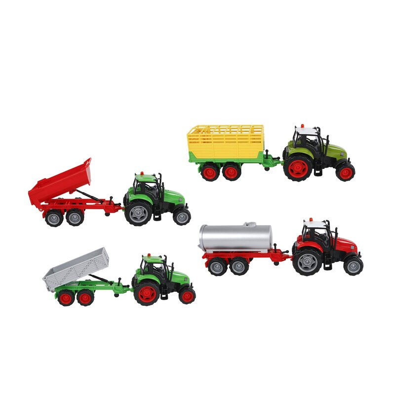 Spielzeug Traktor mit Anhänger  Volksfestartikel Berlin, 6,90 €