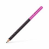 Faber-Castell Bleistift Jumbo Grip HB schwarz pink