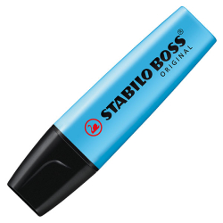 Stabilo Textmarker Boss Original einzeln sortiert blau