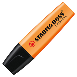 Stabilo Textmarker Boss Original einzeln sortiert orange