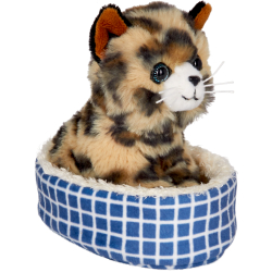 Die Spiegelburg Katze Cleo im Korb Stofftier
