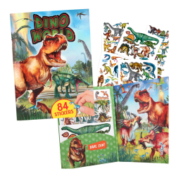 Stickerheft Dino World mit Puffy Stickern