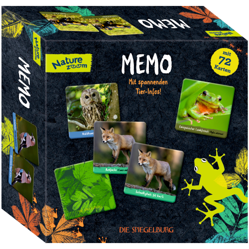 Die Spiegelburg Memo - Nature Zoom Spiel ab 7 Jahren