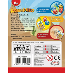 Amigo Spiel Armadillo Kartenspiel Würfelspiel 02254