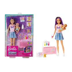 Mattel Barbie Spielset Skipper Babysitter mit Baby