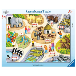 Ravensburger Puzzle Erstes Zählen bis 5 17 Teile