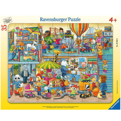 Ravensburger Puzzle Tierischer Spielzeugladen 35 Teile
