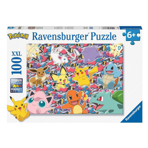 Ravensburger Puzzle Pokémon Bereit zu kämpfen! 100 Teile