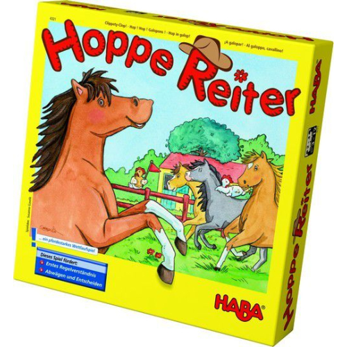 HABA Spiel Hoppe Reiter 4321