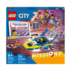 LEGO City Detektivmissionen der Wasserpolizei 60355