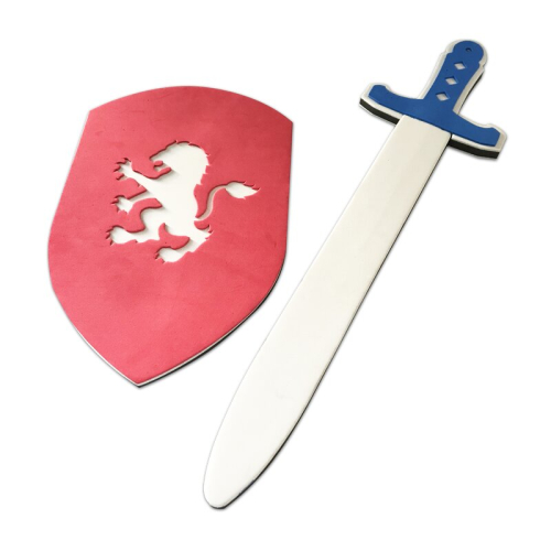 Gladiator Sword & Shield 48cm Ritterschwert & Schild rot
