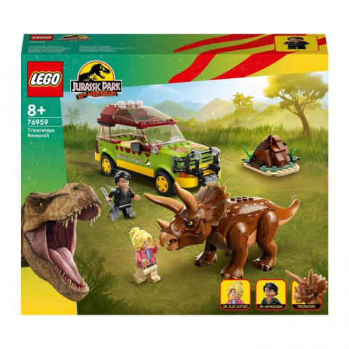 LEGO Jurassic World Triceratops-Forschung 76959
