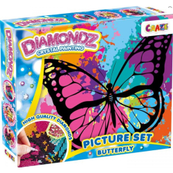 Diamond Painting Butterfly Bastelset