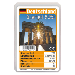 Kartenspiel Quartett Deutschland