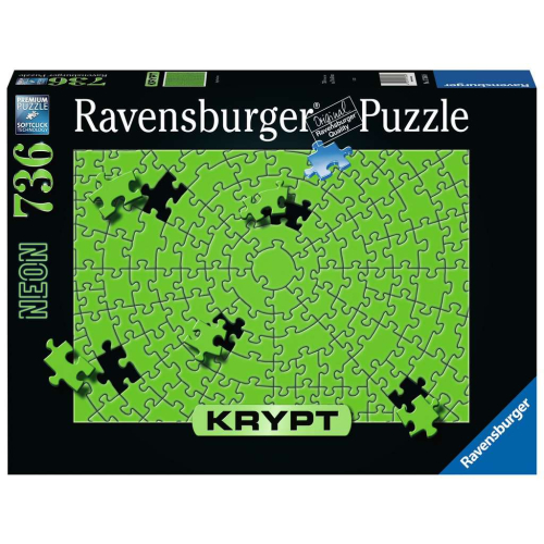 Ravensburger Puzzle Krypt neon grün 736 Teile