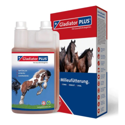 Gladiator Plus Ergänzungsfutter für Pferde 1L...