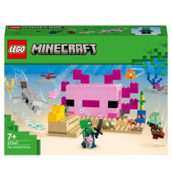 LEGO Minecraft Das Axolotl-Haus 21247
