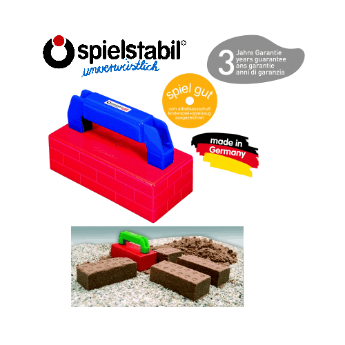 spielstabil Backstein-Sandform 7605