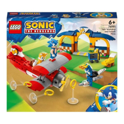 LEGO Sonic the Hedgehog Tails‘ Tornadoflieger mit Werkstatt 76991