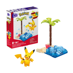 MEGA CONSTRUX Pokémon Bausatz Pikachus Beach Splash