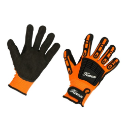 Kerbl Mechanic-Handschuh Brandy schwarz/orange