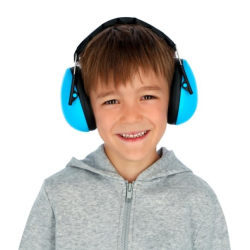 Kerbl Kapselgehörschutz für Kinder hellblau 3-12 Jahre 24 dB