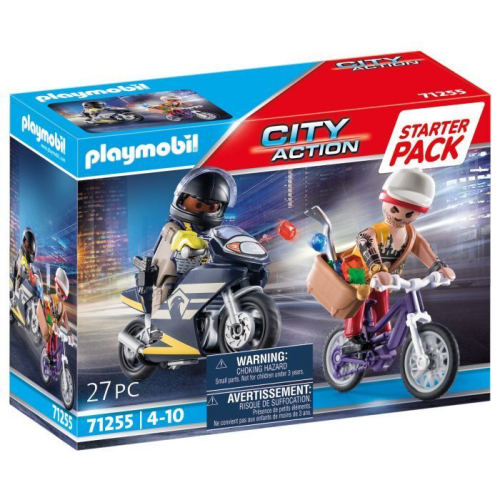 Playmobil  City Polizei Starter Pack SEK und Juwelendieb