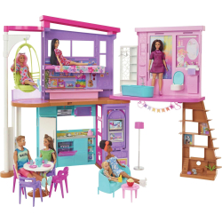 Mattel Barbie Malibu Haus Barbie Haus HCD50