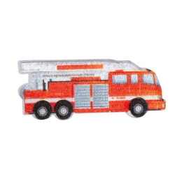 Jungs Patches Bügelflicken Feuerwehrauto