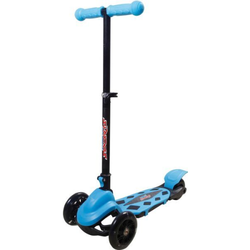 New Sports 3-Rad Scooter blau 120mm