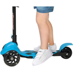 New Sports 3-Rad Scooter blau 120mm