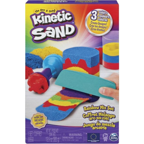 Kinetic Sand Rainbow Mix Set 383g