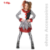 Halloween Kostüm Horror Clown  Kleid 152