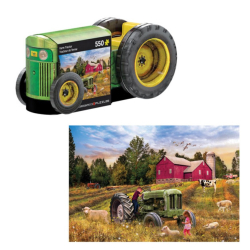 Puzzle Vintage Tractor 550 Teile