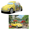 Puzzle Vintage VW Beetle Camping 550 Teile