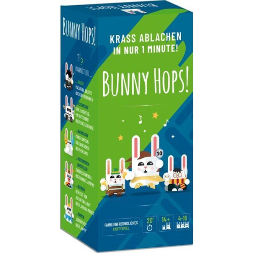 Partyspiel Bunny Hops Ab 14 Jahren 4-16 Spieler