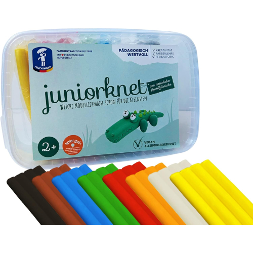 Juniorknete maxi 14 Tafeln bunte Farben mit Box