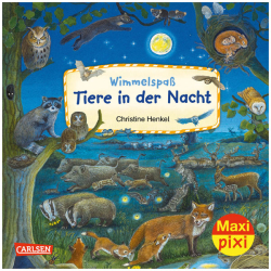 Maxi Pixi WimmelBuch Wimmelspaß 425 Tiere bei Nacht