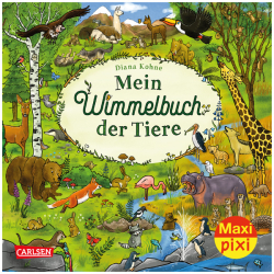 Maxi Pixi WimmelBuch Wimmelspaß 417 Wilde Tiere