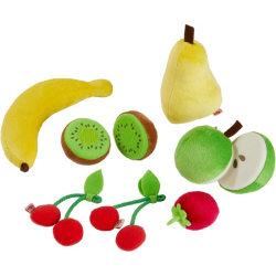 HABA Obstnetz bunt Banane Kirschen Kiwi Apfel Birne