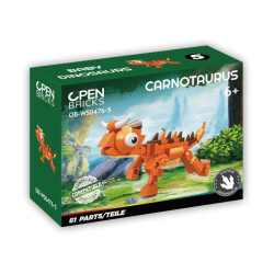 Open Bricks Bausteine Baby Dinosaurier Carnotaurus