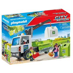 Playmobil City Action Altglas-LKW mit Container
