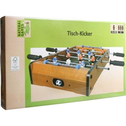 Natural Games Mini Tischkicker Kickertisch 51x31,5x9cm
