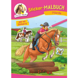 Tessloff Malbuch Sticker Malbuch Pferde