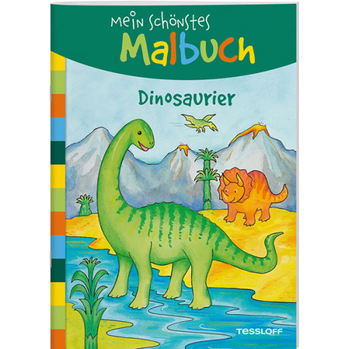 Tessloff Malbuch Mein schönstes Malbuch Dinosaurier