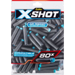 X-Shot - Excel Nachfüllpackung 80 Darts Dartpfeile Munition