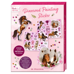Die Spiegelburg Diamond Painting Sticker - Pferdefreunde