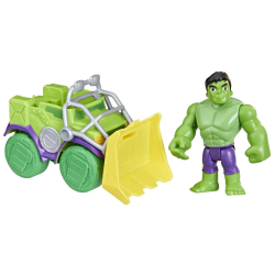 Hasbro Spidey Hulk Schmetter Truck Superhelden