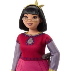 Mattel Disney Wish Puppe Dahlia von Rosa mit Accesoires...